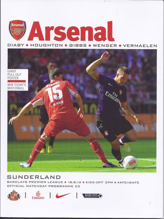 Arsenal FC v Sunderland FC